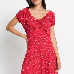 Bonprix Floral Print Jersey Dress