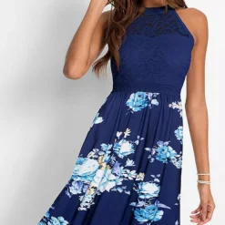 Bonprix Lace Bodice Floral Dress -Outlet Seraph Dress Store bonprix Lace Bodice Floral Dress912310FRSP W02