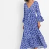 Bonprix Printed Kaftan Dress