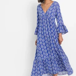 Bonprix Printed Kaftan Dress