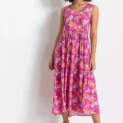 Bonprix Printed Midi Dress