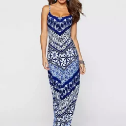 Bonprix Tile Print Maxi Dress -Outlet Seraph Dress Store bonprix Tile Print Maxi Dress913922FRSP