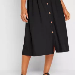 Bonprix V-Neck Button Dress -Outlet Seraph Dress Store bonprix V Neck Button Dress903013FRSP W03