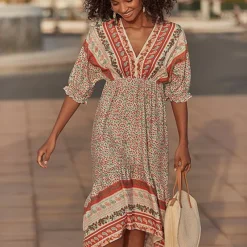 Bonprix Wildflower Print Dress -Outlet Seraph Dress Store bonprix Wildflower Print Dress927332FRSL