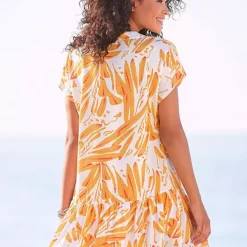 S.Oliver Flounced Beach Dress -Outlet Seraph Dress Store s.Oliver Flounced Beach Dress88858056FRSP W01