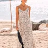 S.Oliver V-Neck Maxi Beach Dress